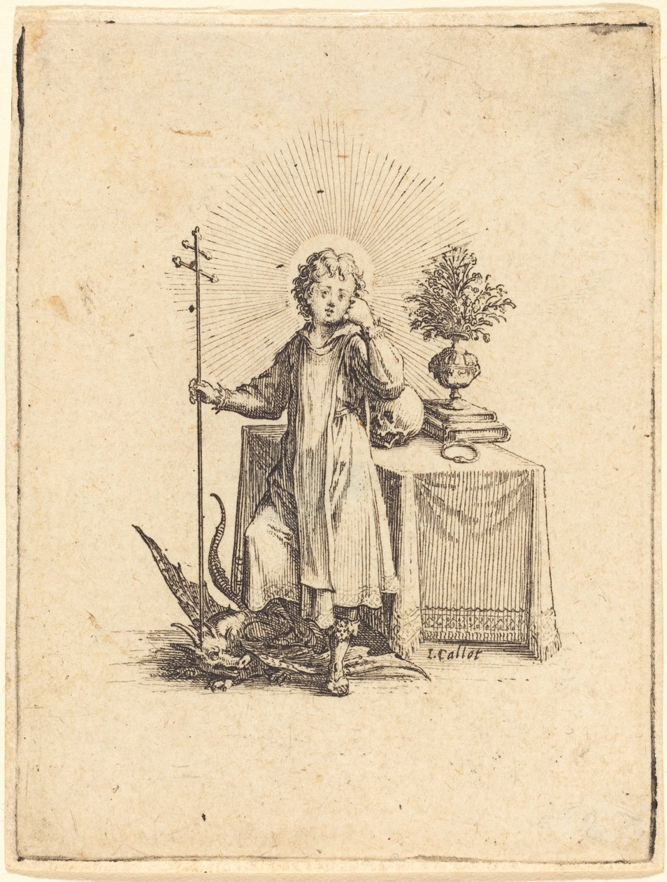 Le jeune Jésus - Jacques Callot