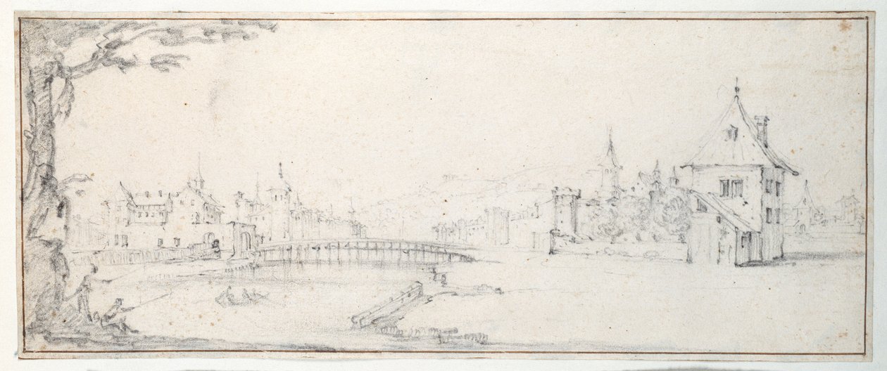Le pont de la Gaucheu à Épinal - Jacques Callot