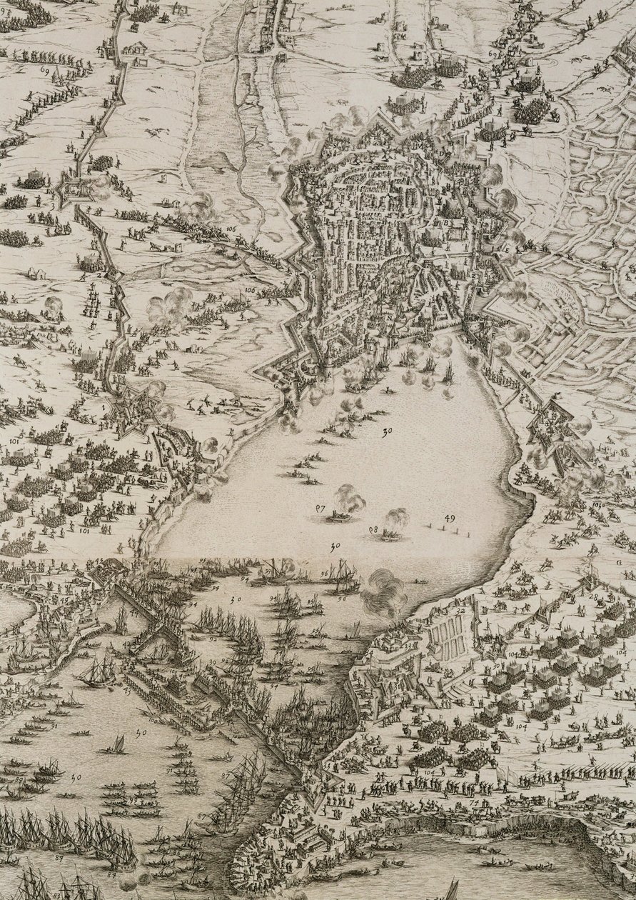Le siège de La Rochelle ... - Jacques Callot