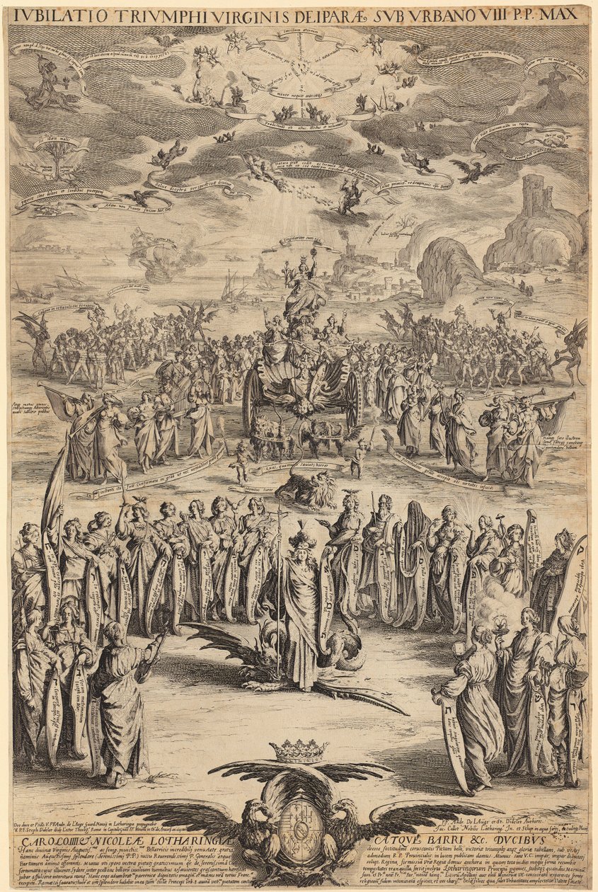 Triomphe de la Vierge Marie - Jacques Callot