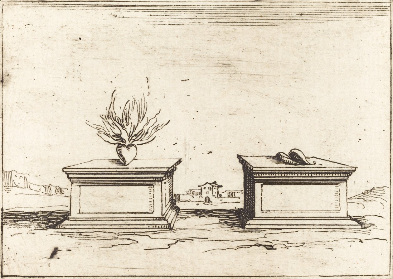 Deux cœurs - Jacques Callot