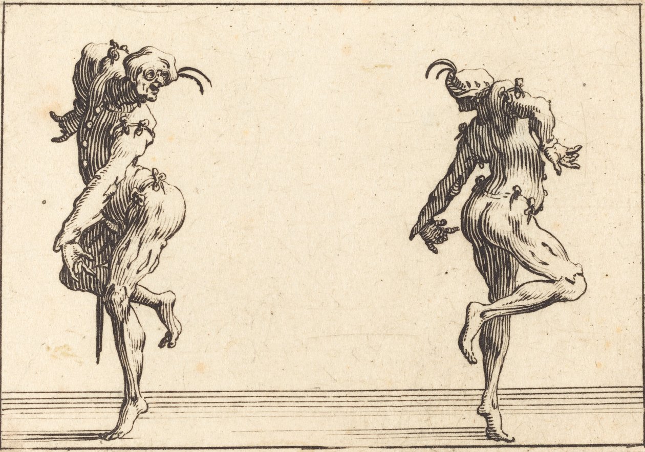 Deux pantalons dansants - Jacques Callot