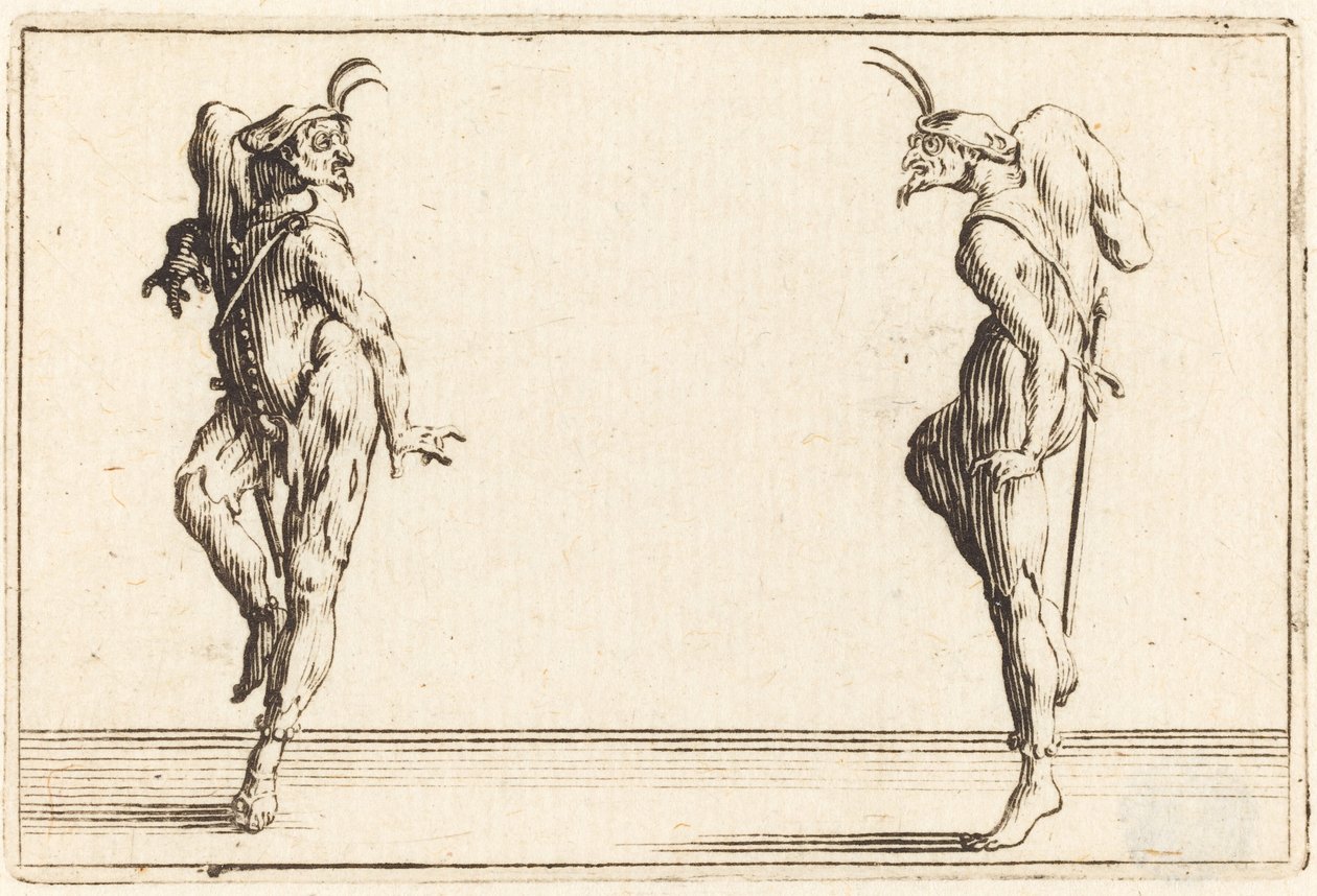Deux pantaloons dansant - Jacques Callot