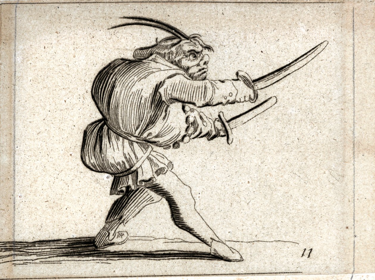 Varie Figure Gobbi ... (gravure) - Jacques Callot