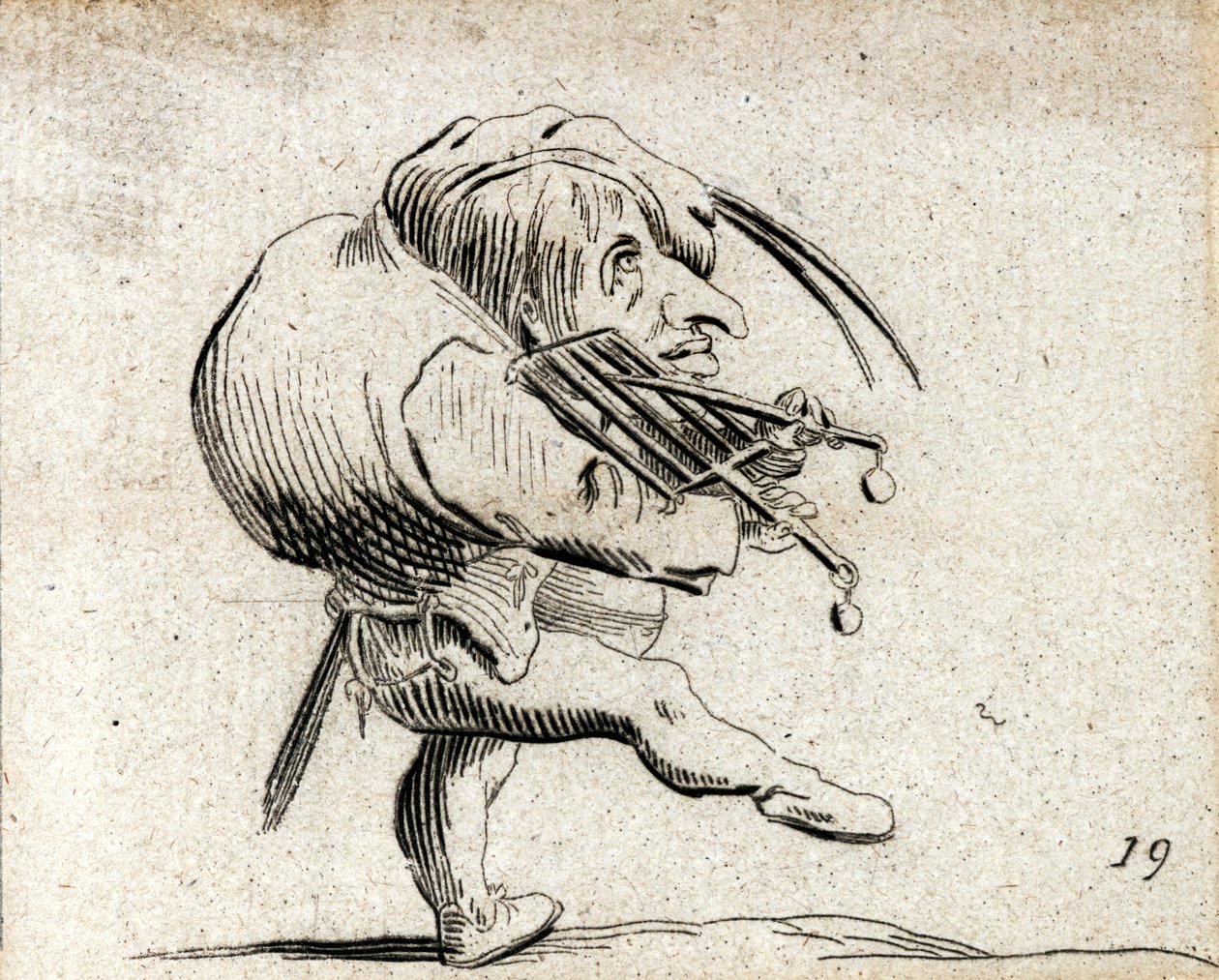 Varie Figure Gobbi ... (gravure) - Jacques Callot