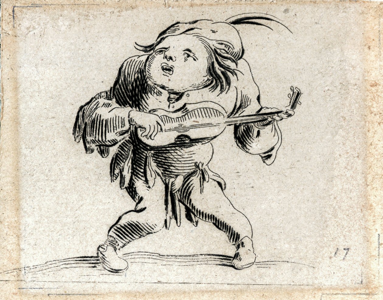 Varie Figure Gobbi ... (gravure) - Jacques Callot