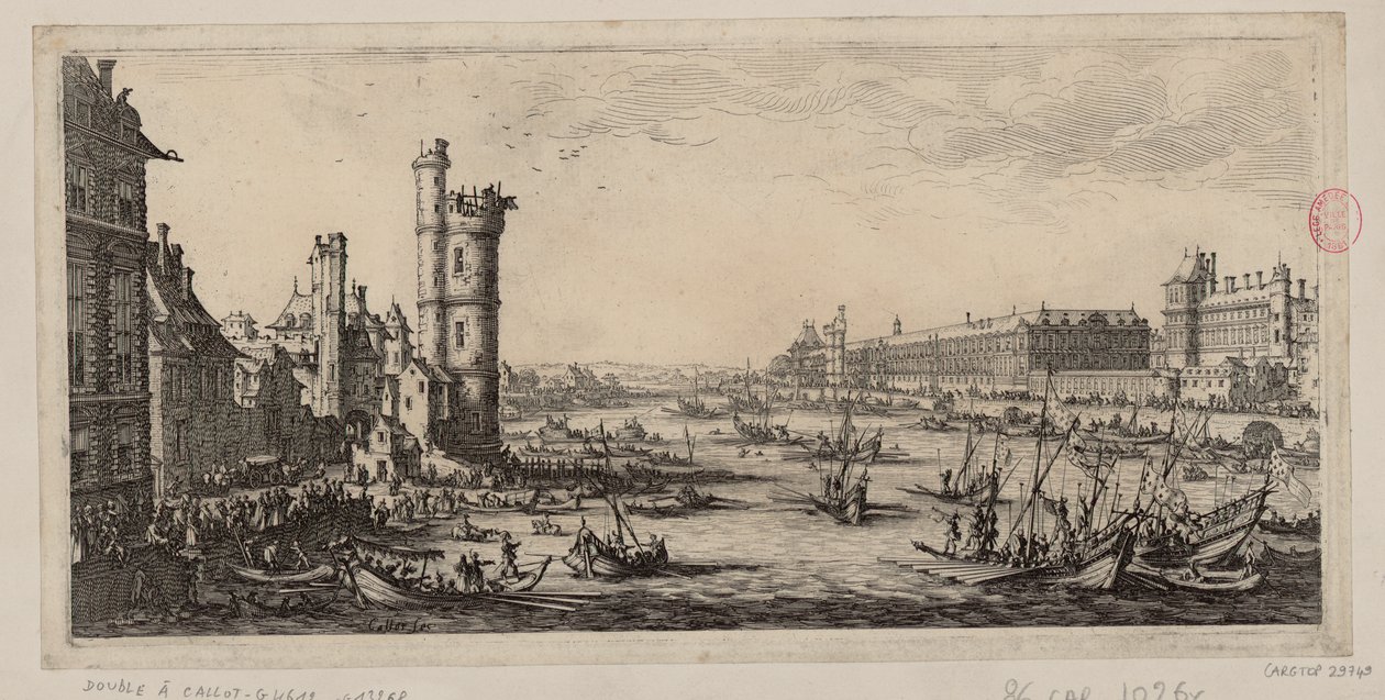 Vue du Louvre et de l
