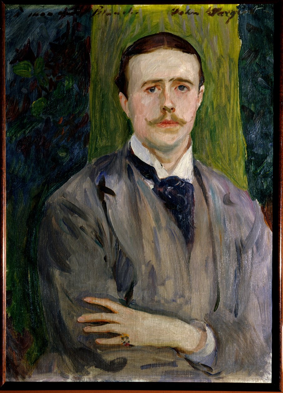 Portrait de Jacques-Émile Blanche (1861-1942), peintre français - Jacques Emile Blanche