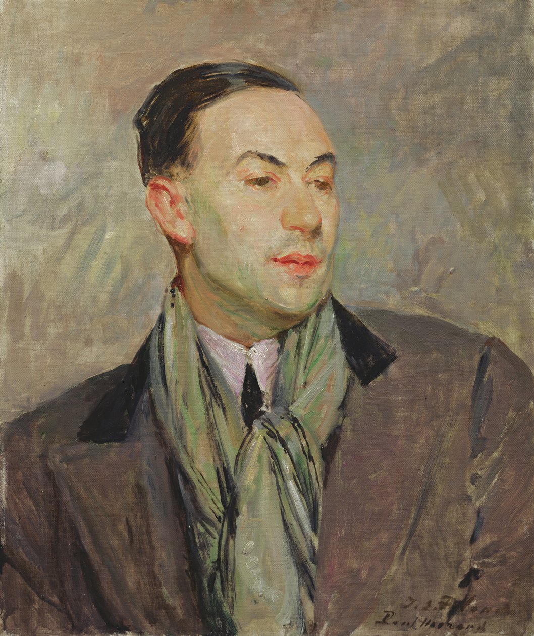 Étude pour un portrait de Paul Morand (1888-1976) - Jacques Emile Blanche
