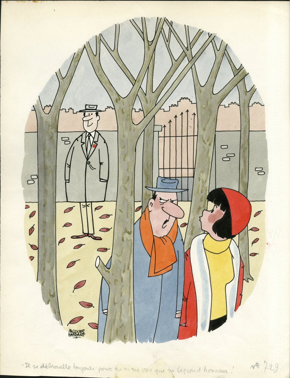 Jours de France, satirique en couleurs - Jacques Faizant