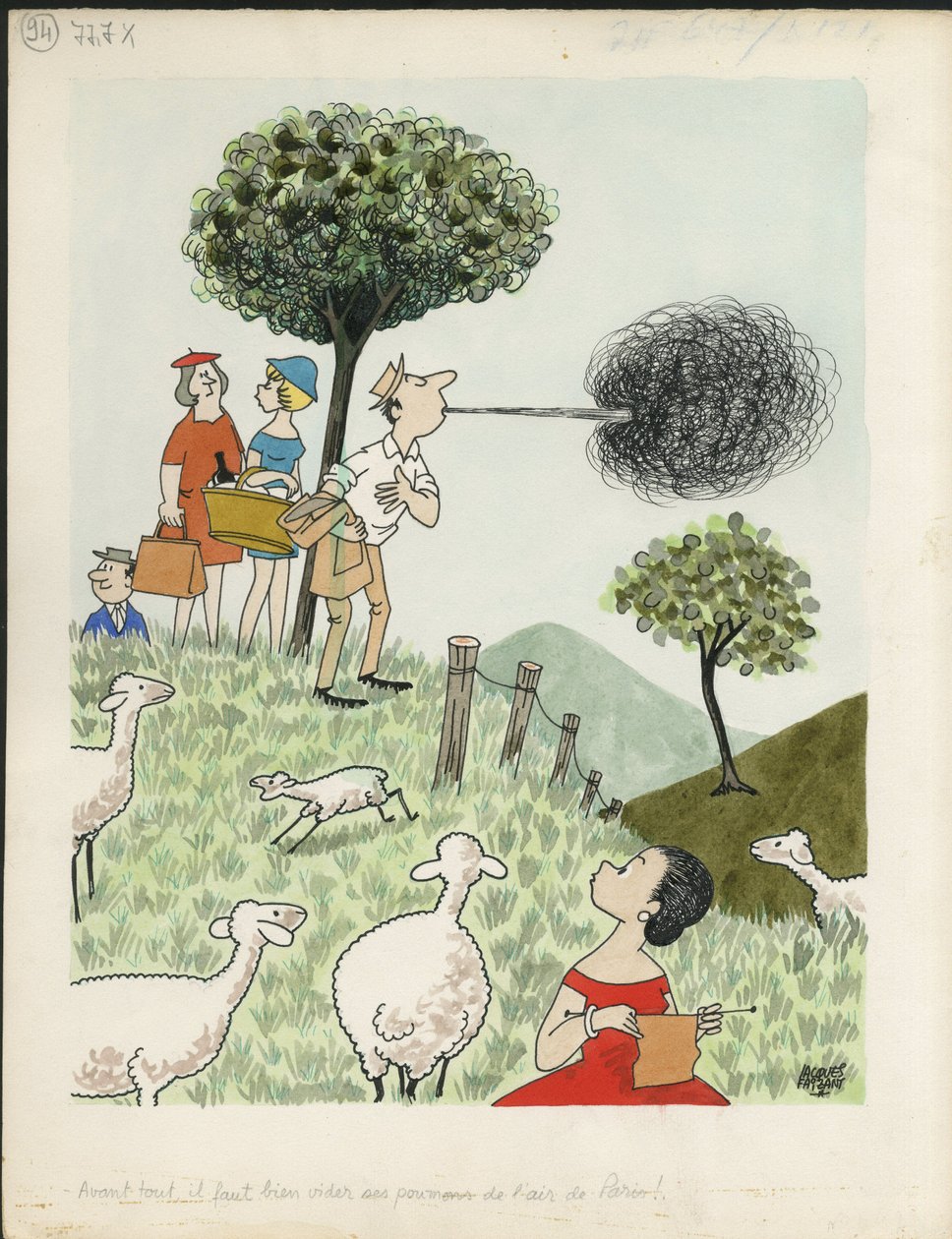 Jours de France, Satirique en Couleurs - Jacques Faizant