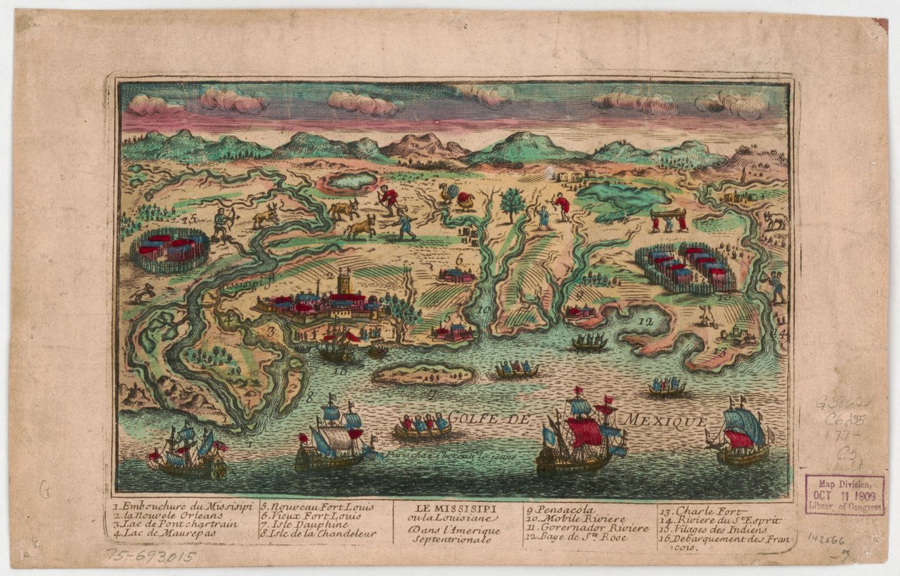 Le Missisipi ou la Louisiane dans l