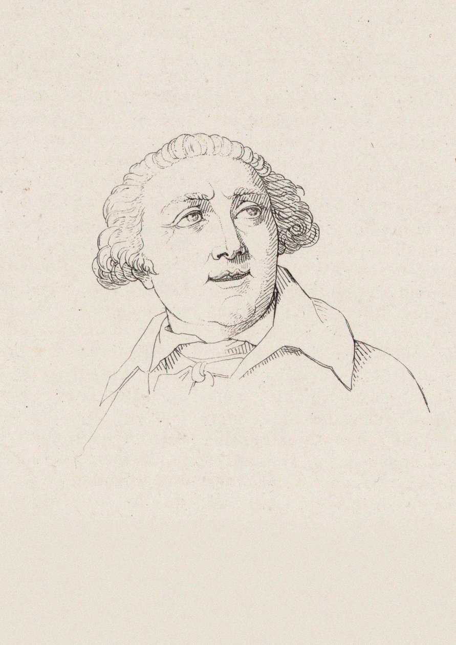 Portrait de Giovanni Paisiello 1740-1816 - Jacques Frémy