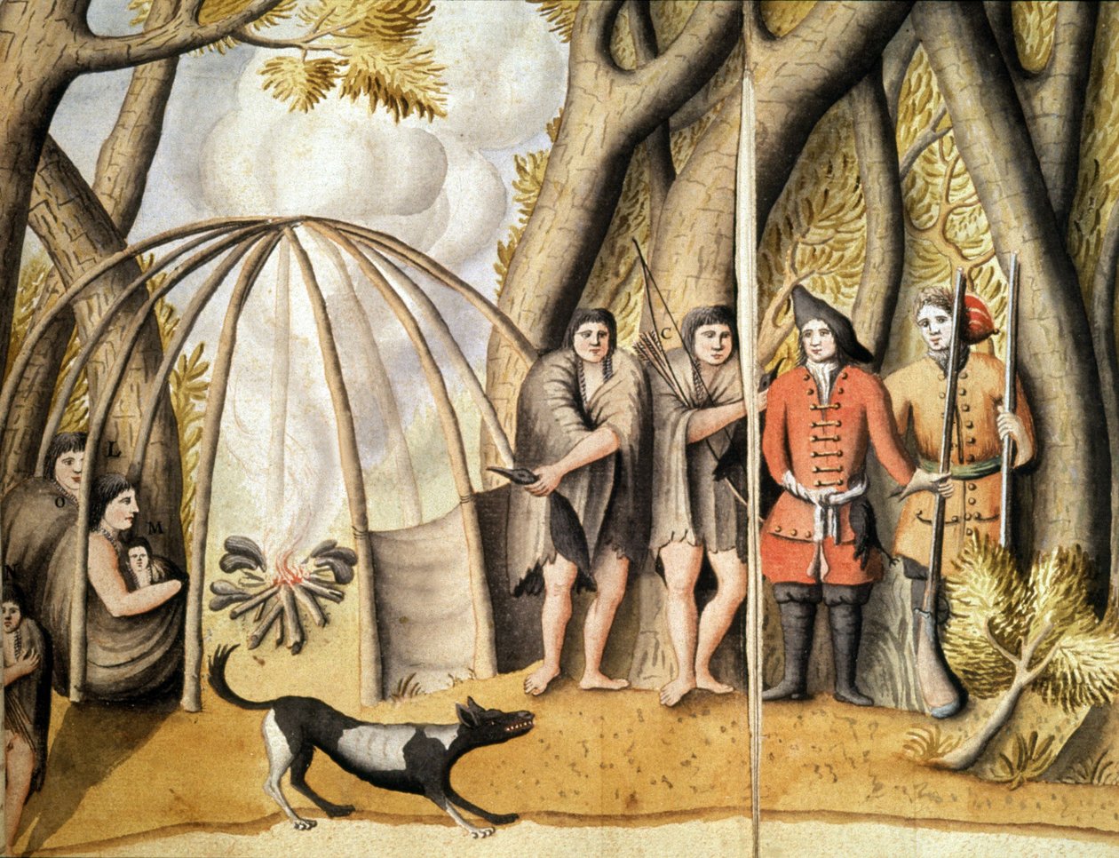Les Indiens du détroit de Magellan - Jacques Gouin de Beauchesne