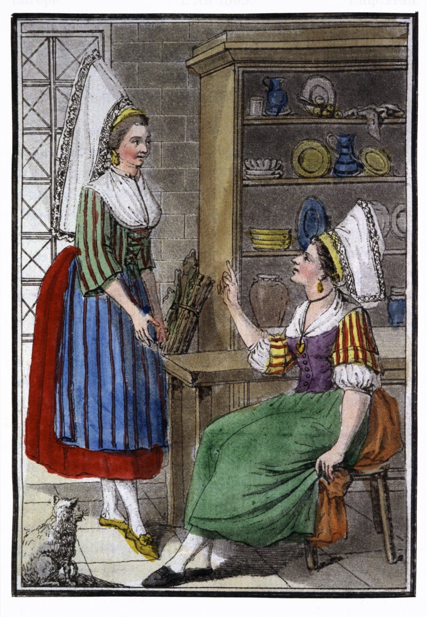 Paysannes de Normandie - Jacques Grasset de Saint-Sauveur
