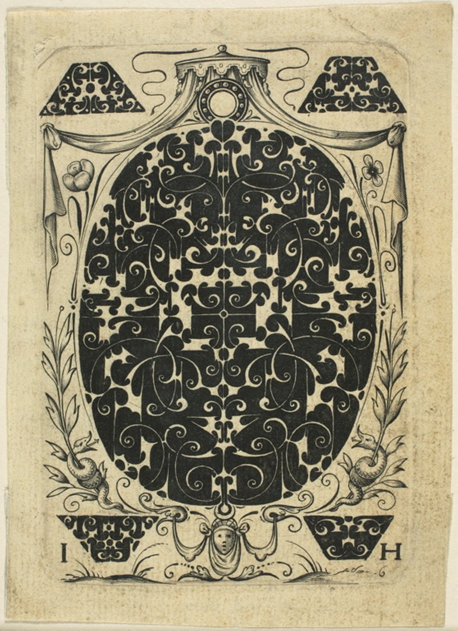 Assiette ornementale II - Jacques Hurtu