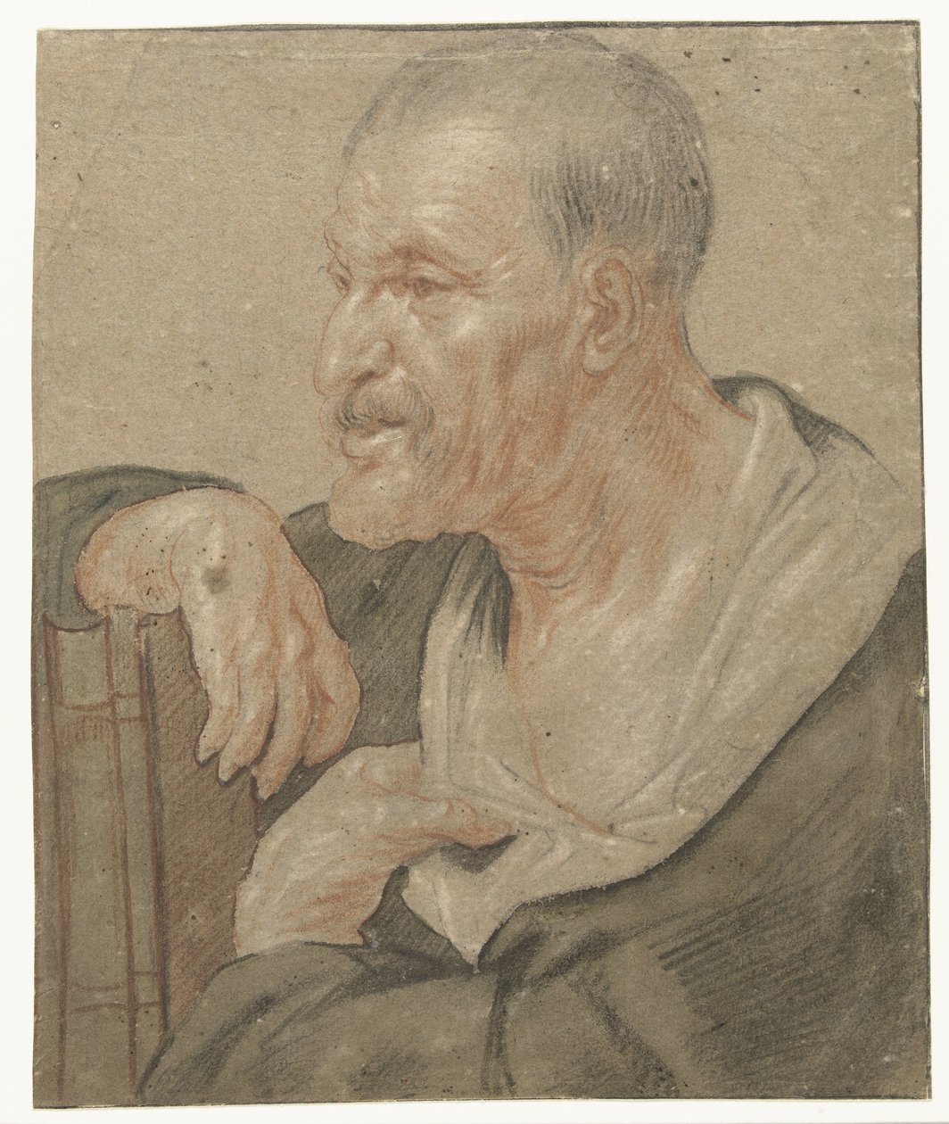 Évangéliste tourné vers la gauche - Jacques Jordaens