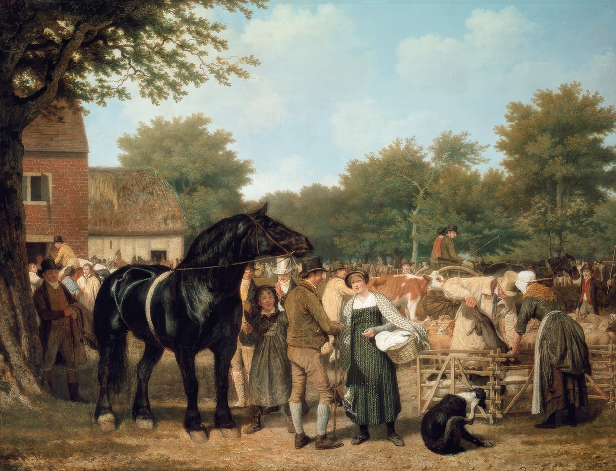 La foire champêtre - Jacques Laurent Agasse