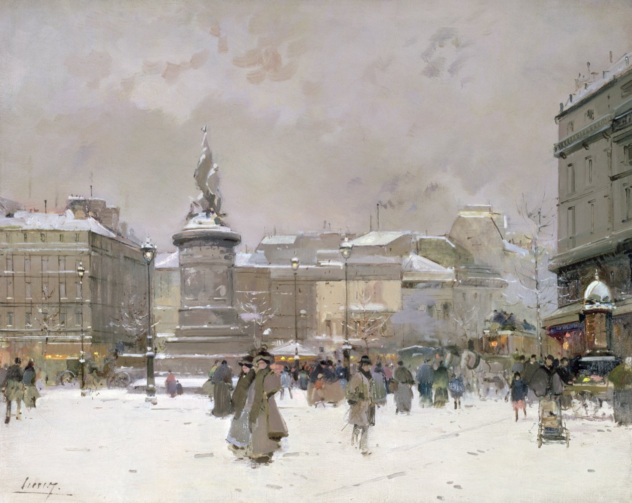 Place de Clichy - Jacques Lieven