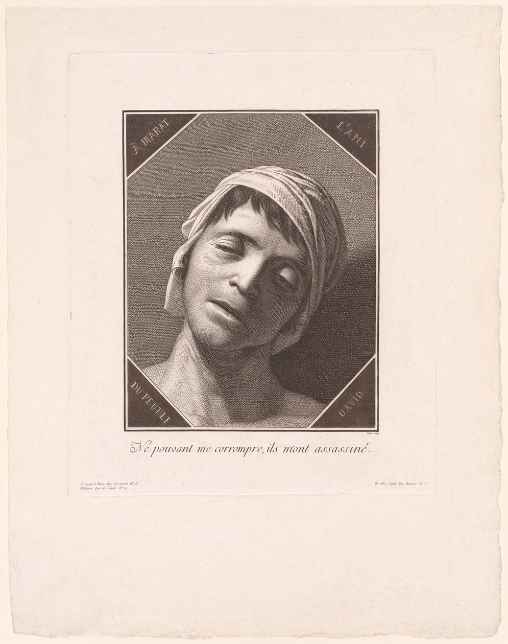 Marat, tel qu