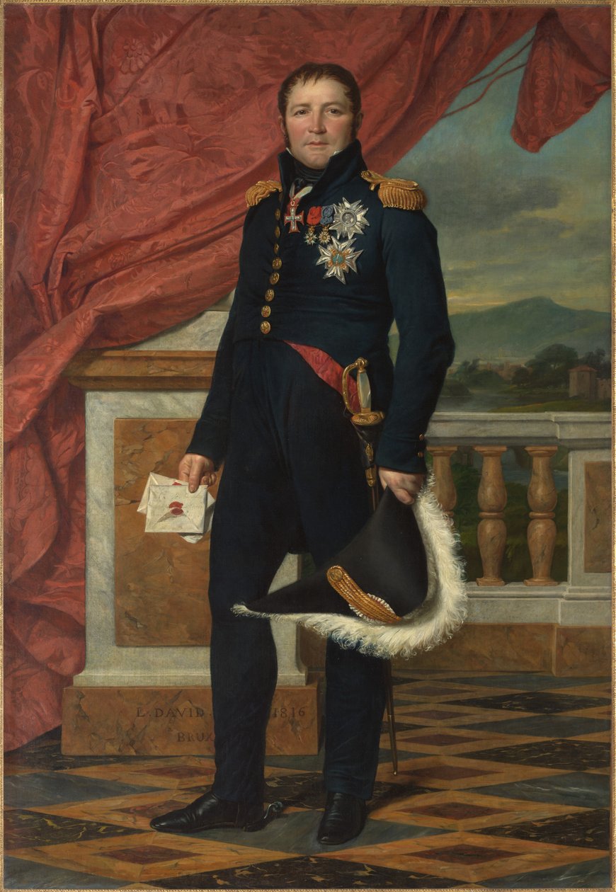 General Étienne-Maurice Gérard (1773–1852) - Jacques Louis David