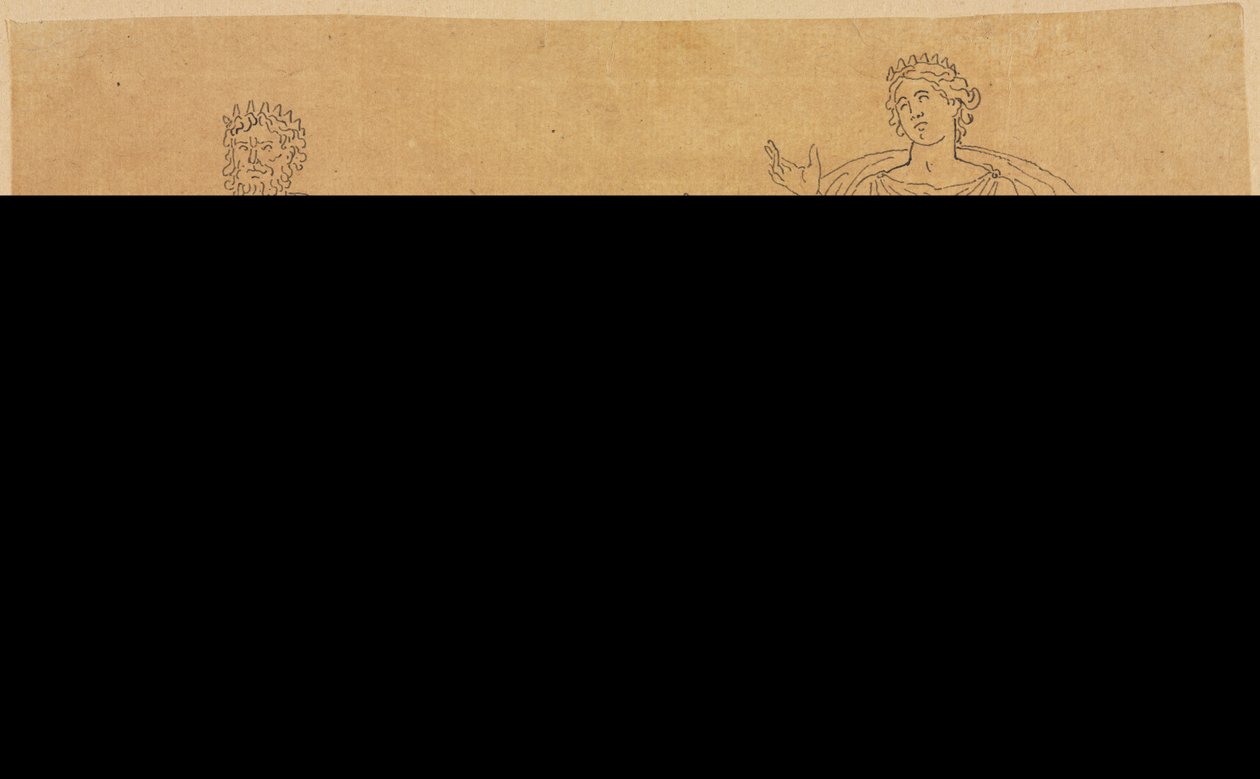 Dieux et déesses, dernier quart des années 1700 ou premier quart des années 1800 - Jacques Louis David