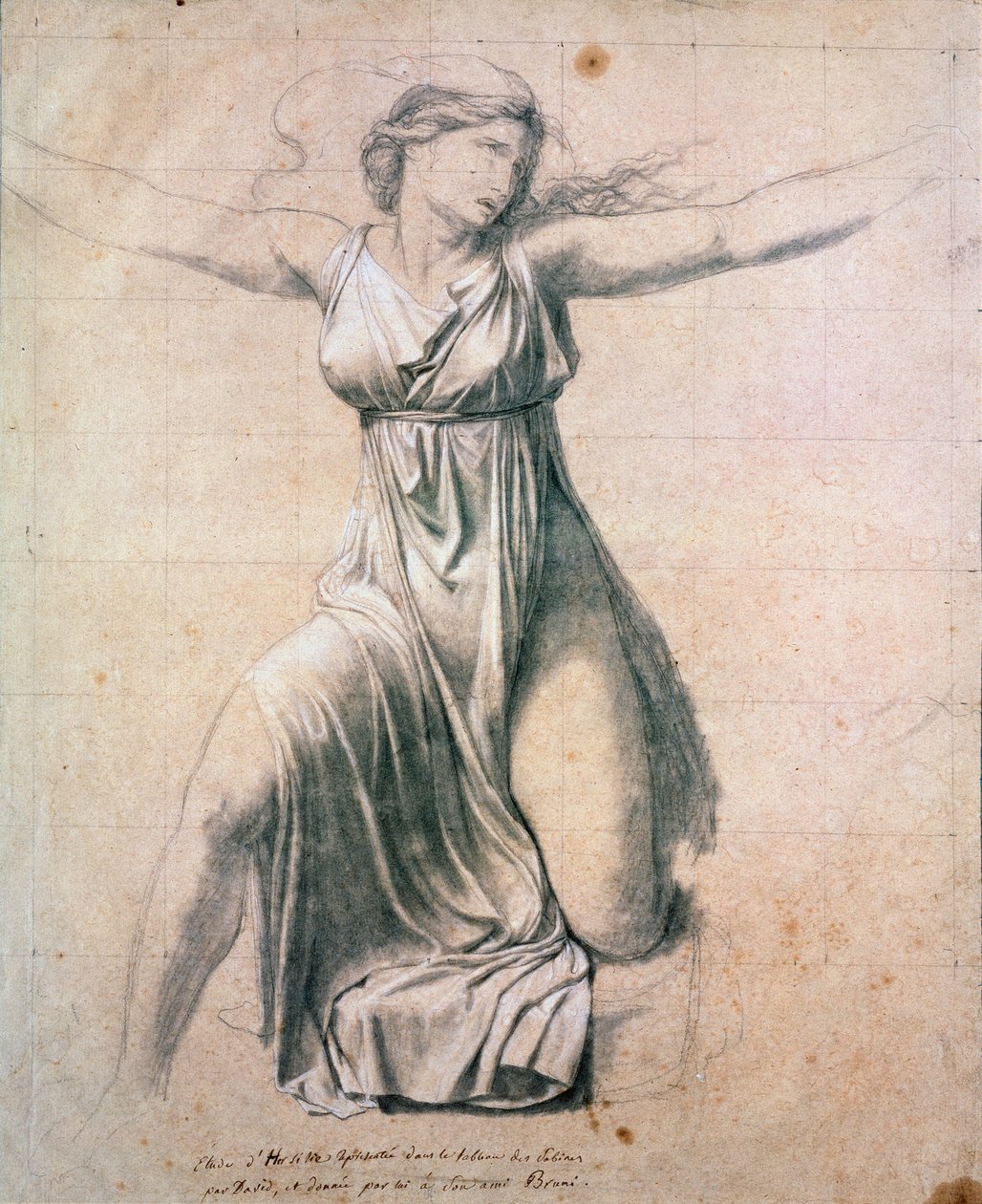 Hersilia, 1795-1798 - Jacques Louis David