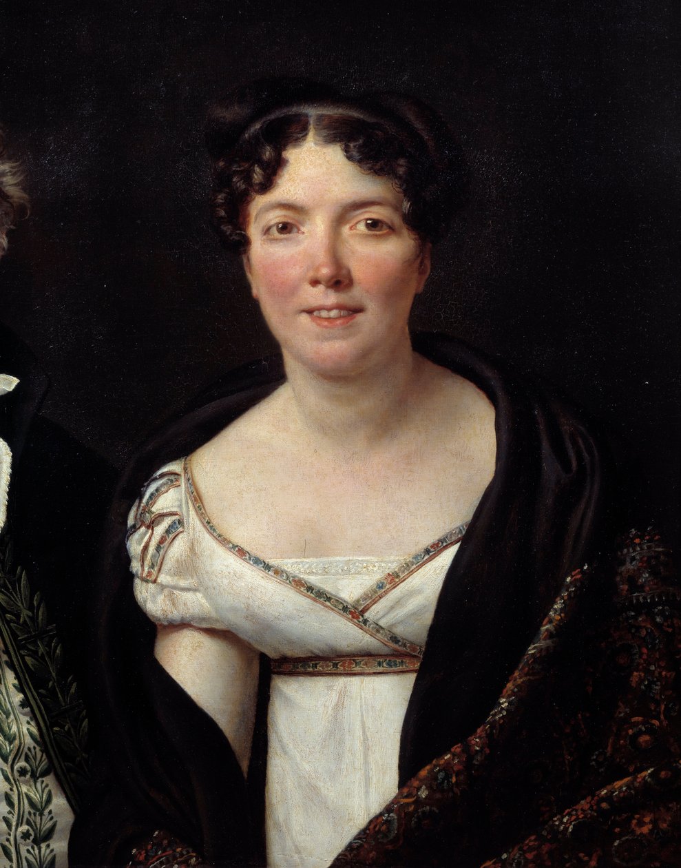 Portrait de Madame Mongez (1775-1855) (détail) - Jacques Louis David