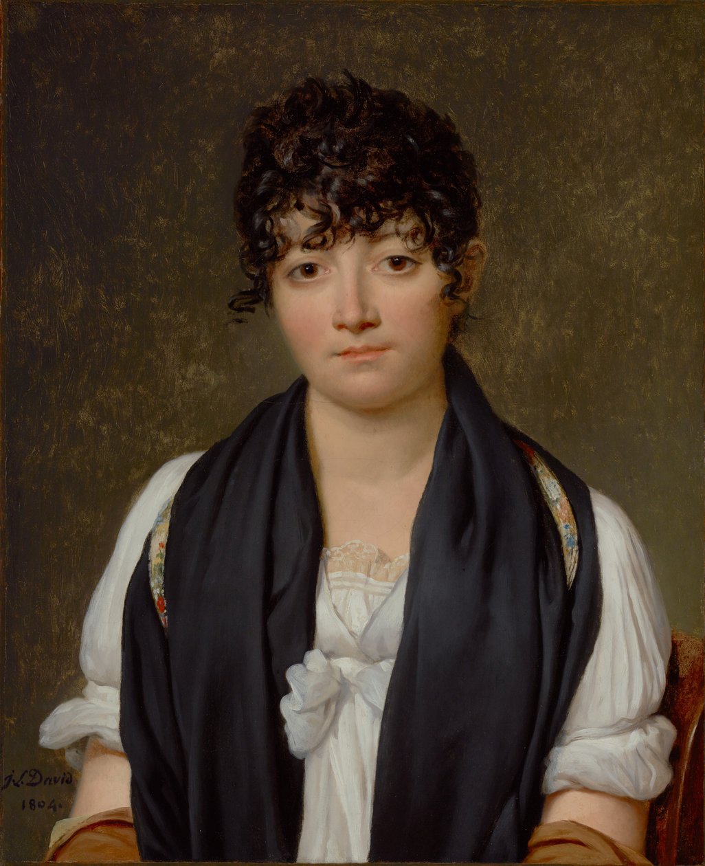 Portrait of Suzanne Le Peletier de Saint-Fargeau - Jacques Louis David