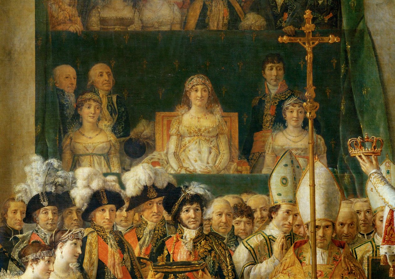 Sacre de Napoleon in Notre-Dame … - Jacques Louis David