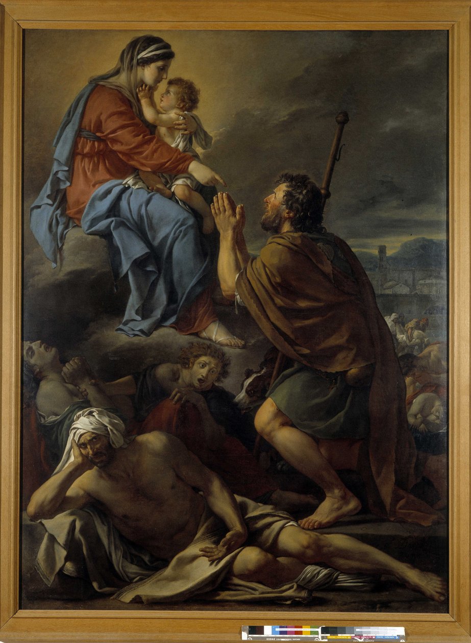 Saint Roch priant la Vierge pour la cessation de la peste - Jacques Louis David