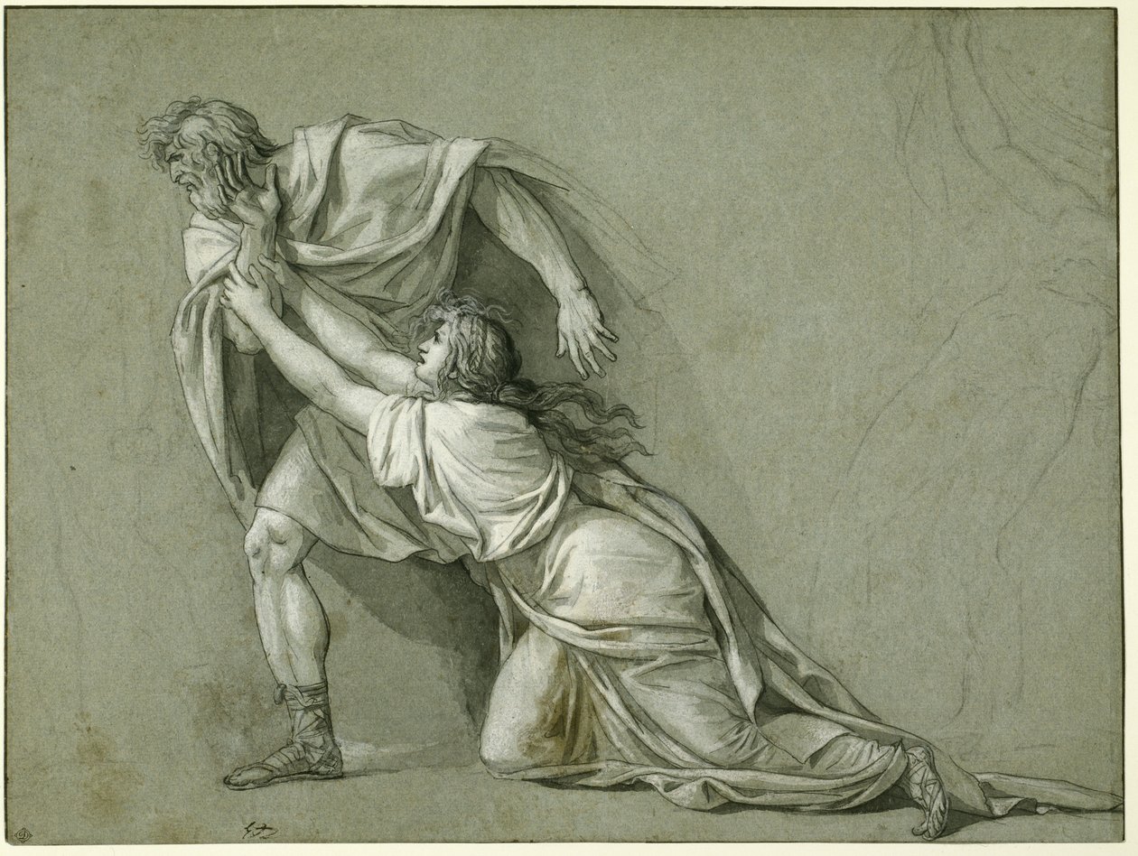 Le départ de Marcus Attilius Regulus pour Carthage, 1785-86 - Jacques Louis David