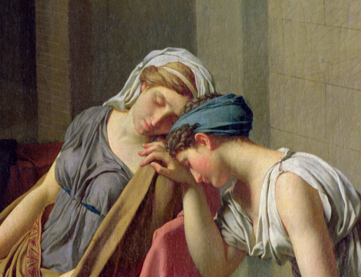 Le Serment des Horaces, 1784 (détail) - Jacques Louis David