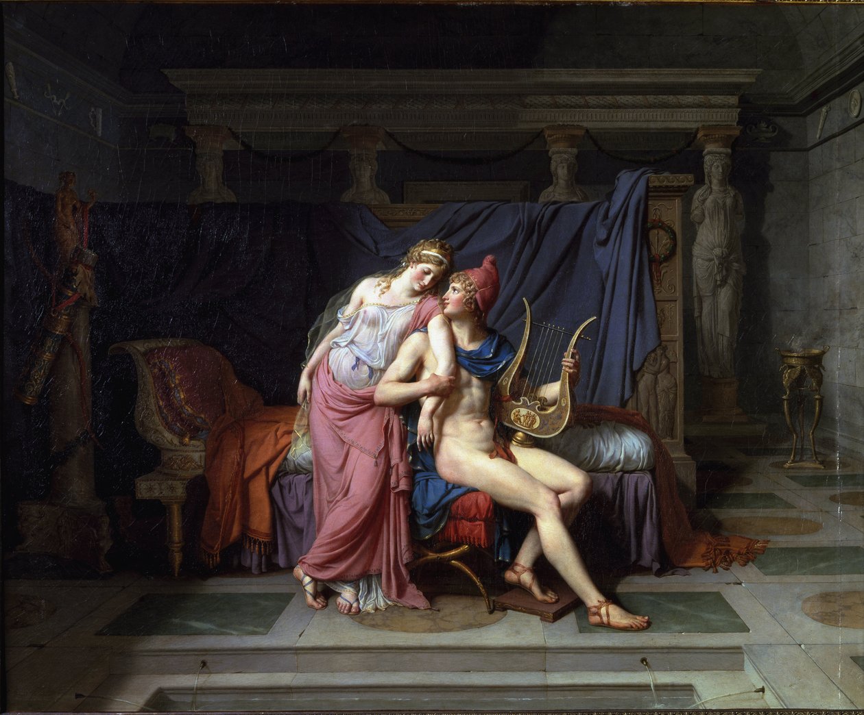 Les amours de Paris et Hélène - Jacques Louis David