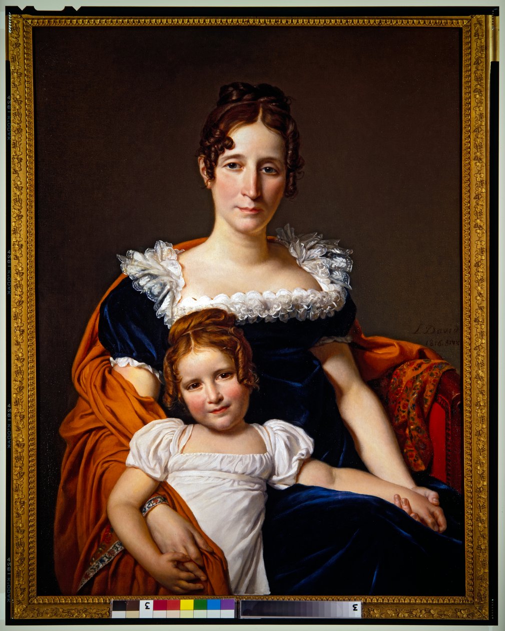 Vicomtesse Vilain XIIII et sa fille - Jacques Louis David