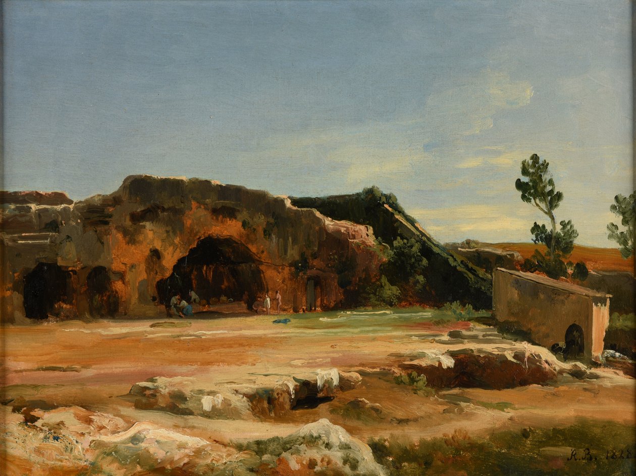 Grotte du Nymphée (Syracuse) - Jacques Raymond Brascassat