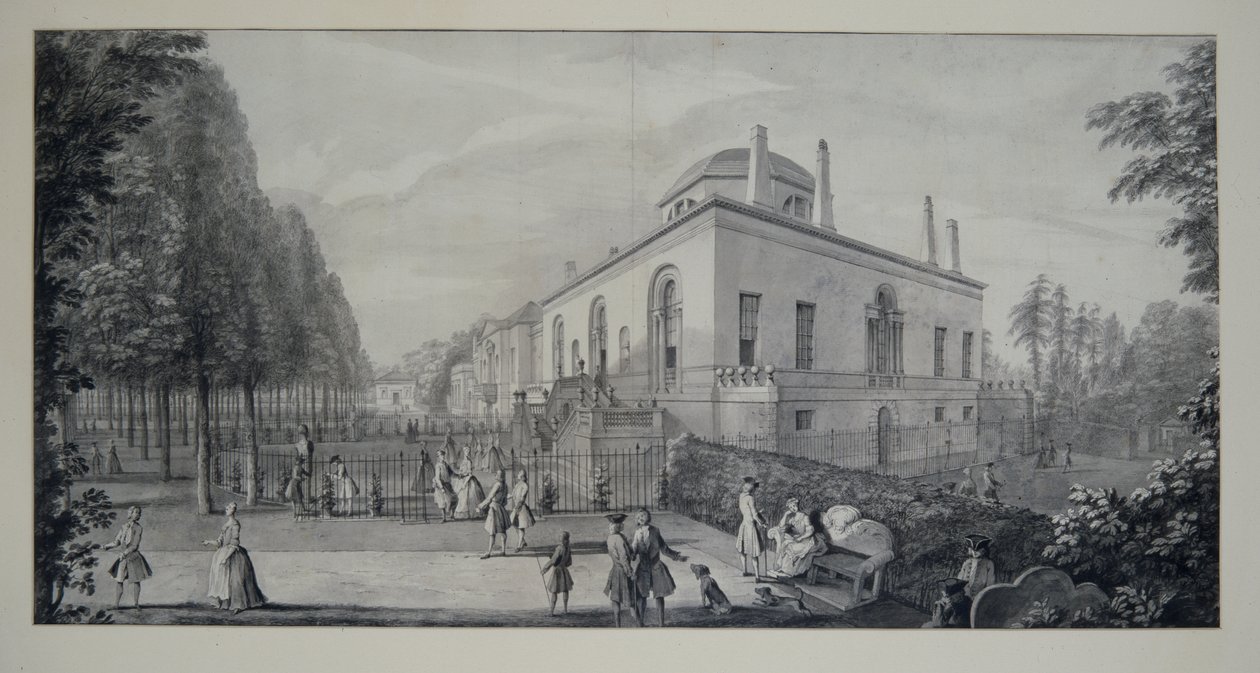 Villa néo-palladienne de Lord Burlington à Chiswick et la maison jacobéenne - Jacques Rigaud