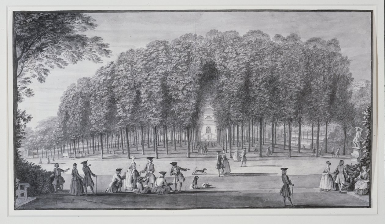 Le bosquet de peupliers, Villa Chiswick de Lord Burlington - Jacques Rigaud