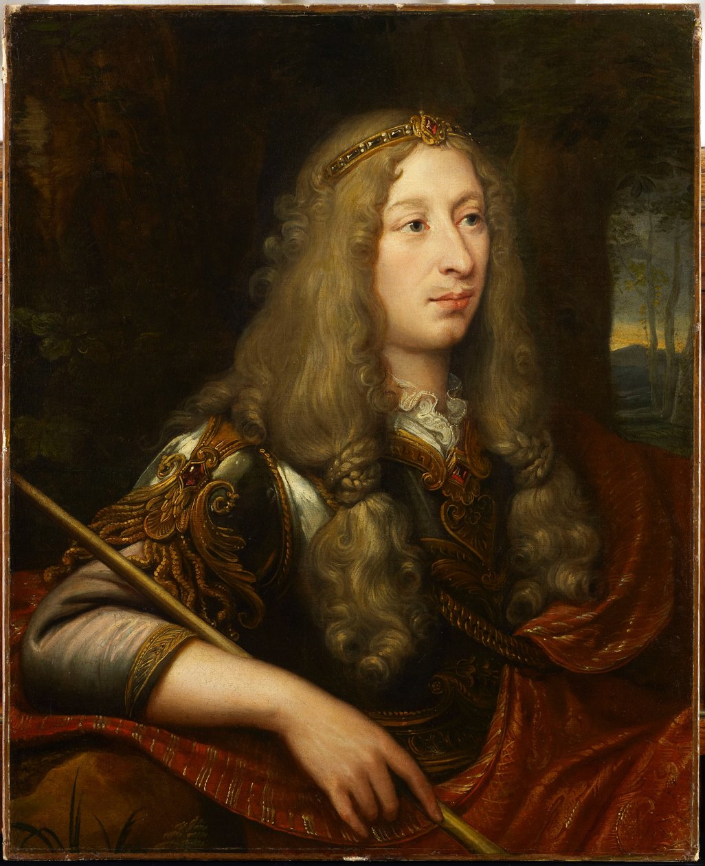French: Portrait de Louis II de Bourbon, duc d’Enghien Louis II de Bourbon, duc d’Enghien - Jacques Stella