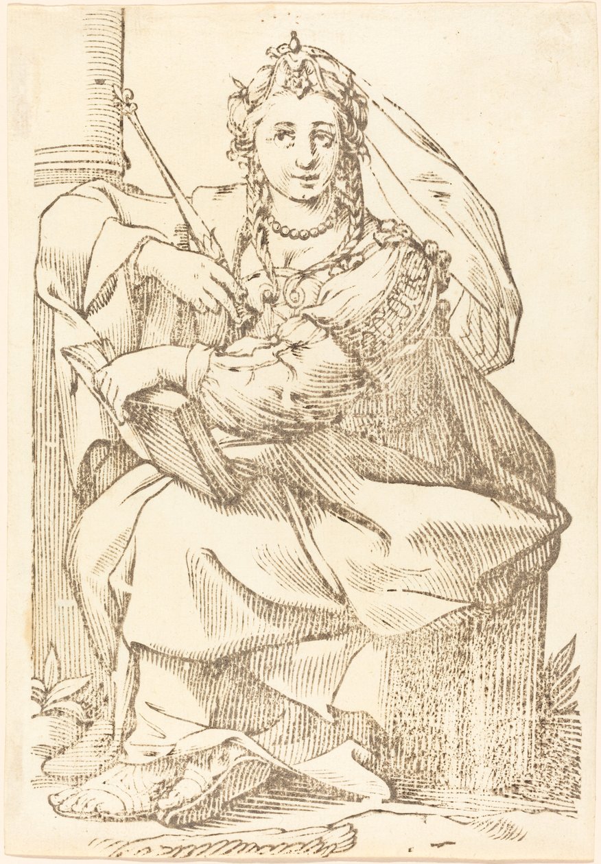 Sibylla Phrygia - Jacques Stella