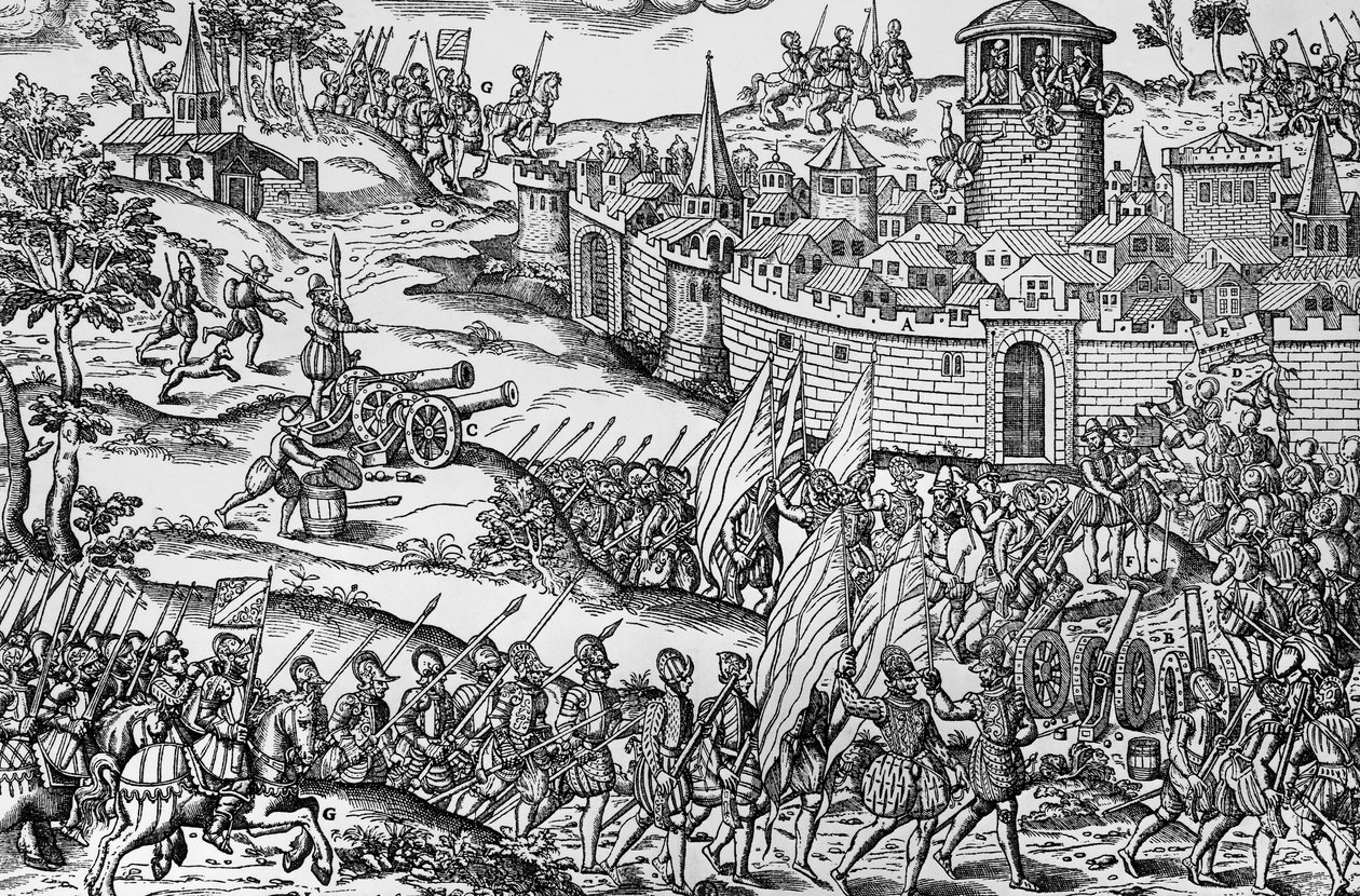 Capture de Montbrison par François de Beaumont, Baron des Adrets - Jacques Tortorel