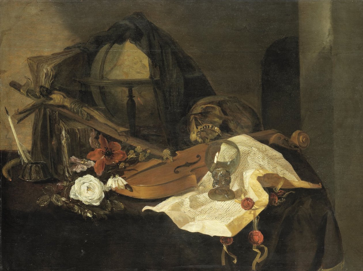 Nature morte Vanitas - Jacques de Claeuw