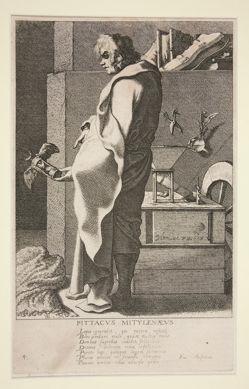 Pittacus Mytilenaeus, #4 de la série Les Sept Sages de Grèce - Jacques de Gheyn III