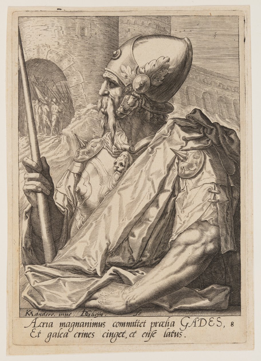 Gad, extrait des Douze fils de Jacob - Jacques de Gheyn II