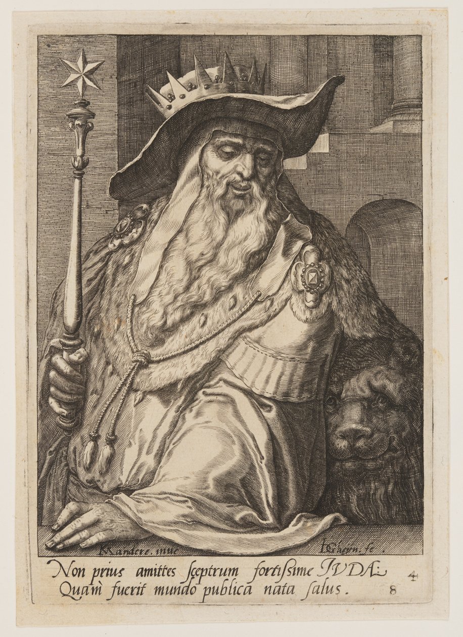 Juda, extrait des Douze fils de Jacob | Jacques de Gheyn II