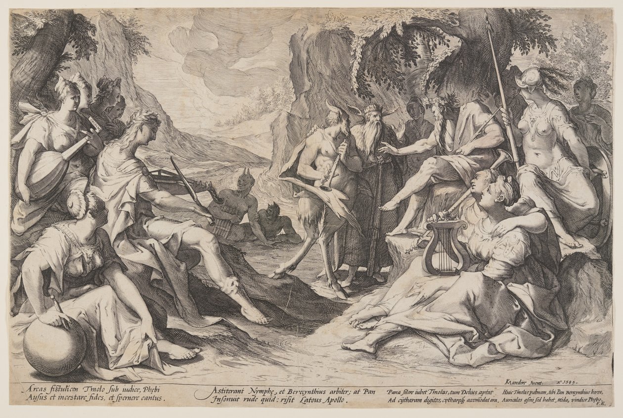 Le jugement de Midas - Jacques de Gheyn II