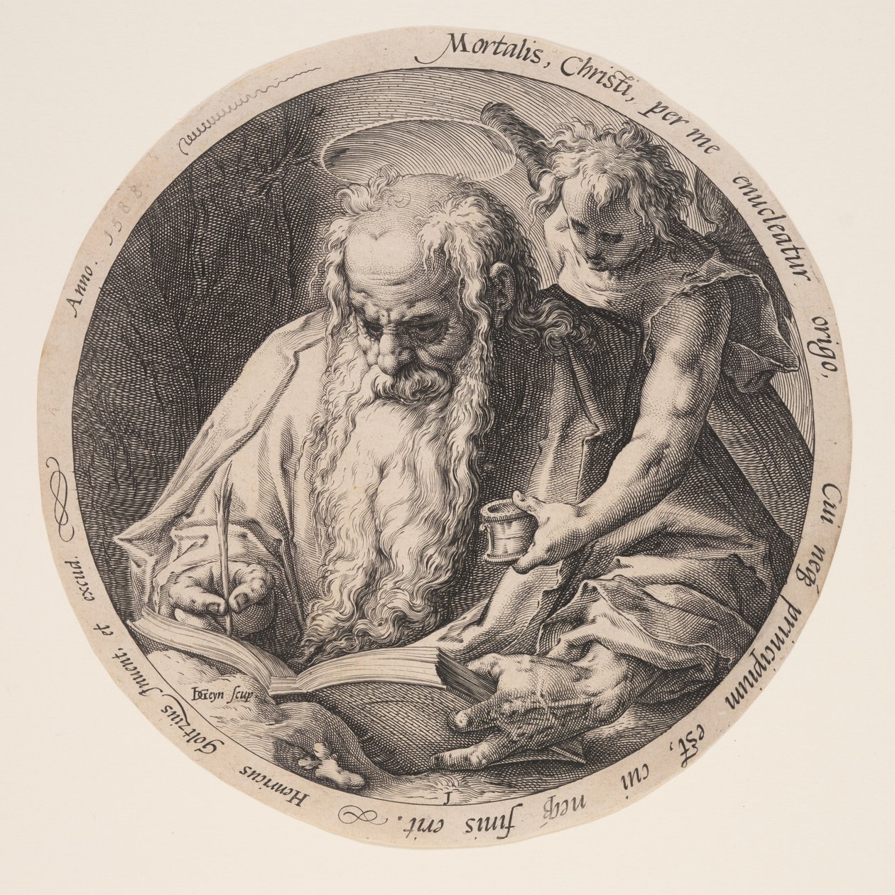Matthieu, extrait des Évangélistes - Jacques de Gheyn II