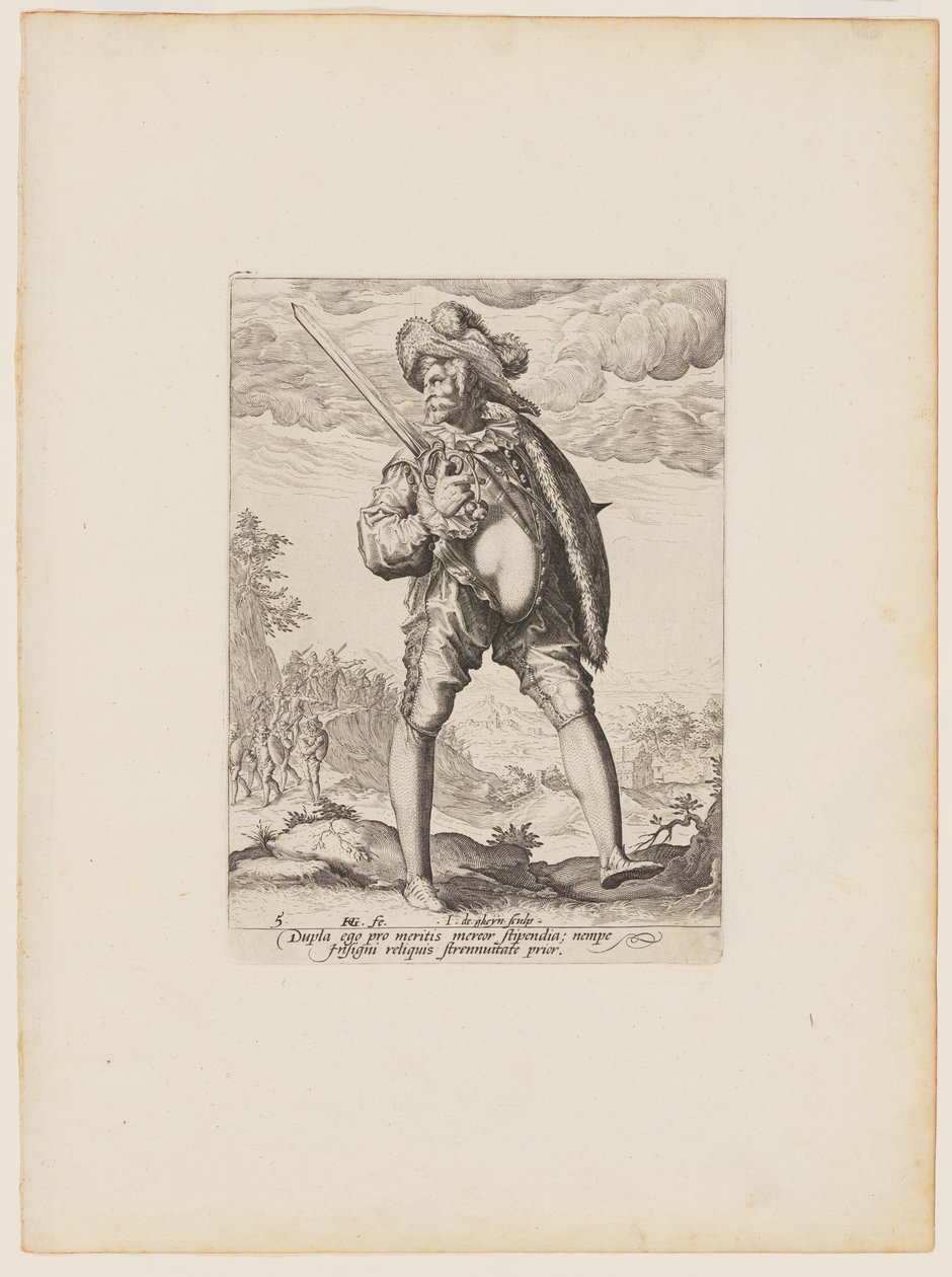 Soldat, armé d