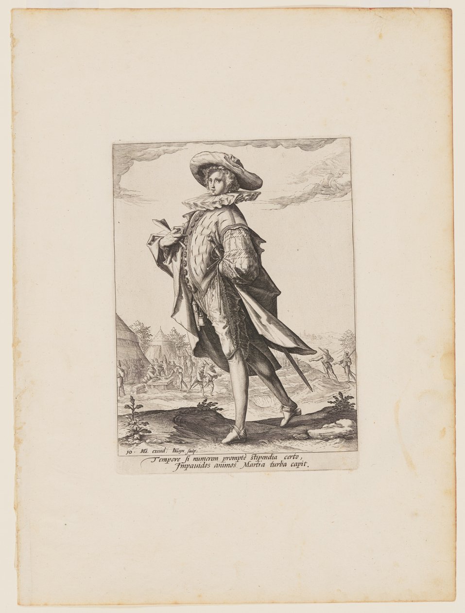 Trésorier, des officiers et soldats de la garde du corps de l