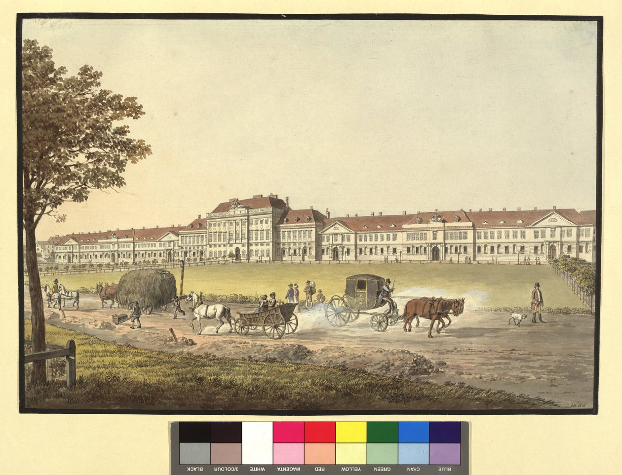 Écuries royales (Écuries impériales et royales – Bâtiment) - Jakob Alt